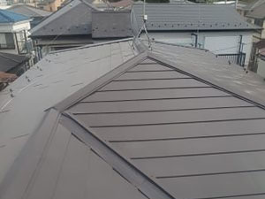 所沢市 屋根修理（屋根カバー工法）